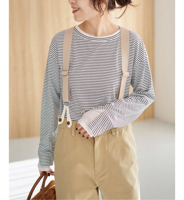 Spick and Span「《一部店舗+WEB限定》2枚SET レイヤードプルオーバー」|Tシャツ・カットソー|