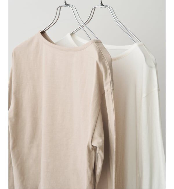 Spick and Span「《一部店舗+WEB限定》2枚SET レイヤードプルオーバー」|Tシャツ・カットソー|ベージュ