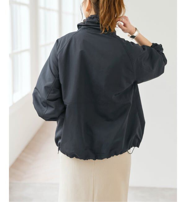 Spick and Span「シルキータフタスタンドカラーブルゾン」|その他|