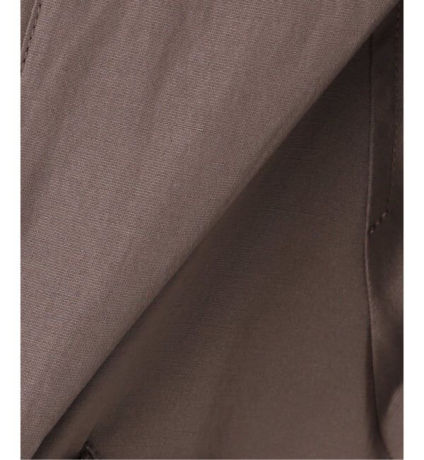 FRAMeWORK「≪追加≫リネンPLタッサーフードショートブルゾン」|ブルゾン・スタジャン|