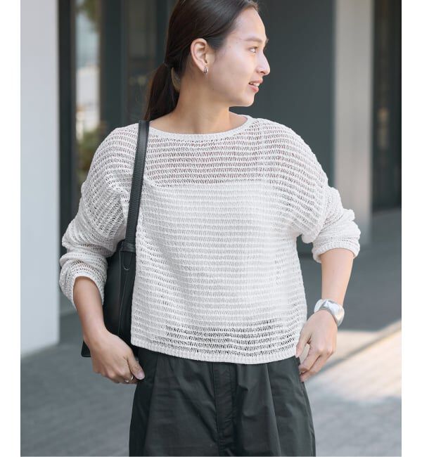 FRAMeWORK「≪予約≫コットンコードニットプルオーバー」|ニット・セーター|