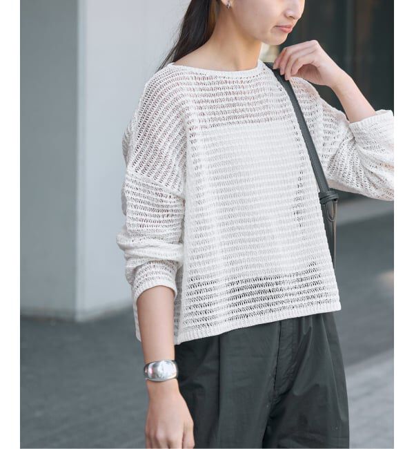 FRAMeWORK「≪予約≫コットンコードニットプルオーバー」|ニット・セーター|