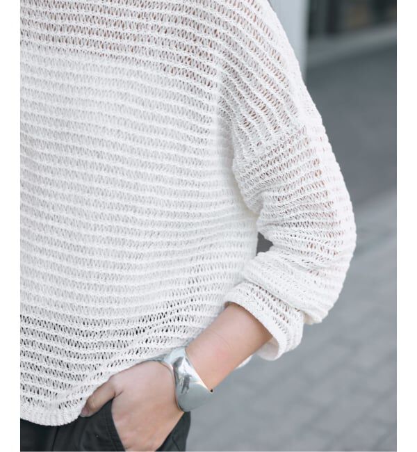 FRAMeWORK「≪予約≫コットンコードニットプルオーバー」|ニット・セーター|