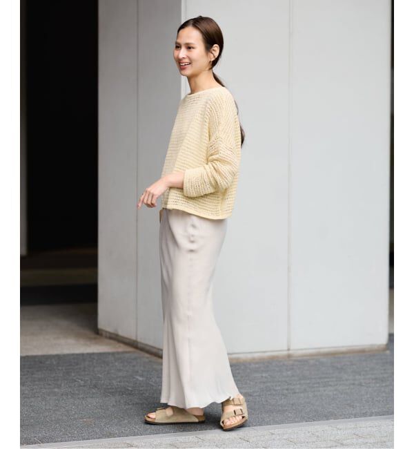 FRAMeWORK「≪予約≫コットンコードニットプルオーバー」|ニット・セーター|