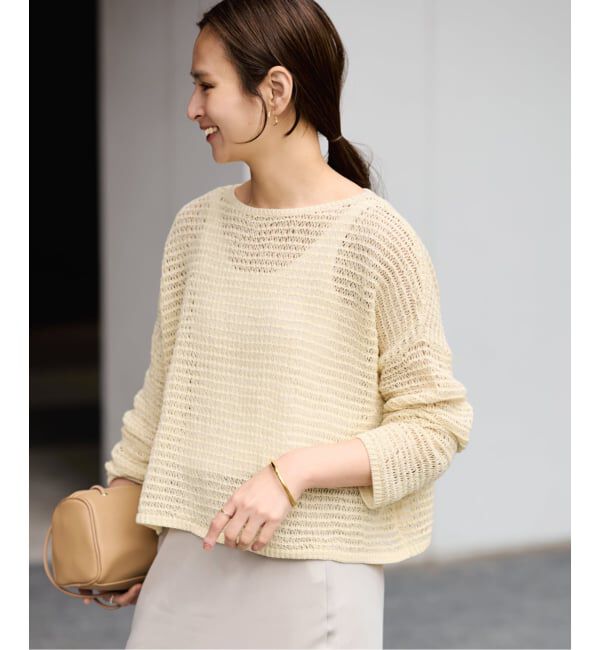 FRAMeWORK「≪予約≫コットンコードニットプルオーバー」|ニット・セーター|