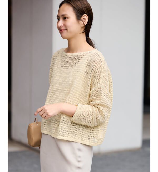 FRAMeWORK「≪予約≫コットンコードニットプルオーバー」|ニット・セーター|
