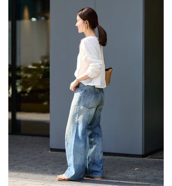 FRAMeWORK「≪予約≫コットンコードニットプルオーバー」|ニット・セーター|