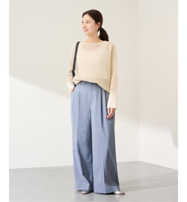 FRAMeWORK「≪予約≫コットンコードニットプルオーバー」|ニット・セーター|