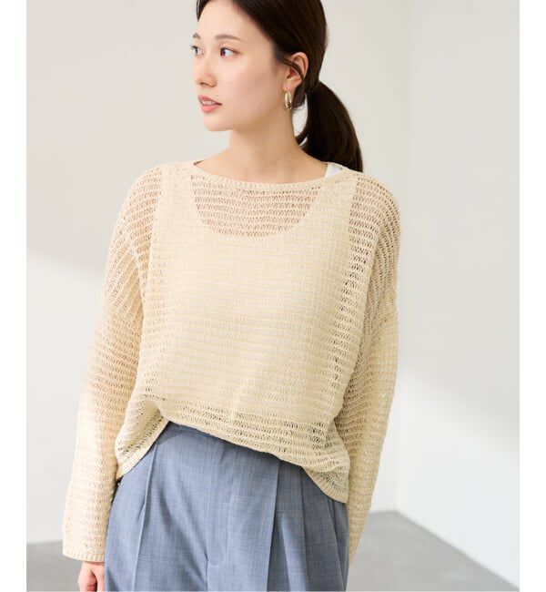 FRAMeWORK「≪予約≫コットンコードニットプルオーバー」|ニット・セーター|
