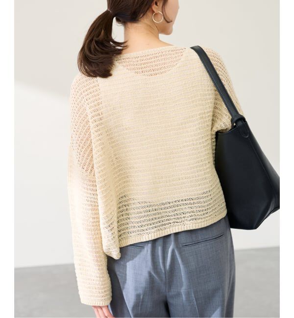 FRAMeWORK「≪予約≫コットンコードニットプルオーバー」|ニット・セーター|