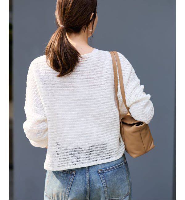 FRAMeWORK「≪予約≫コットンコードニットプルオーバー」|ニット・セーター|