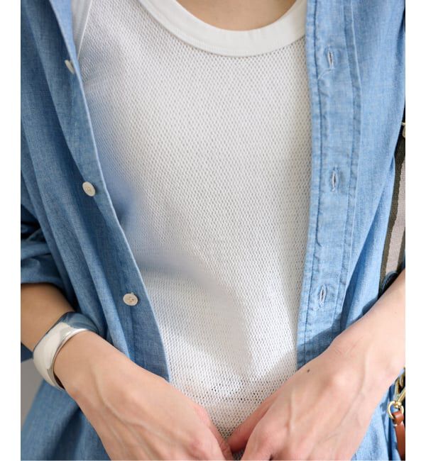 FRAMeWORK「≪追加予約≫メッシュタンクトップ」|タンクトップ|