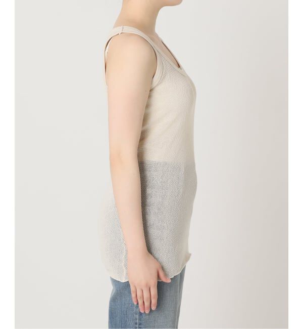 FRAMeWORK「≪追加予約≫メッシュタンクトップ」|タンクトップ|