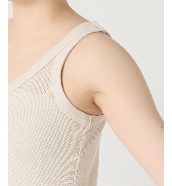 FRAMeWORK「≪追加予約≫メッシュタンクトップ」|タンクトップ|