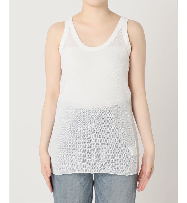 FRAMeWORK「≪追加予約≫メッシュタンクトップ」|タンクトップ|