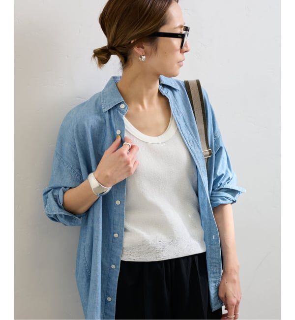 FRAMeWORK「≪追加予約≫メッシュタンクトップ」|タンクトップ|