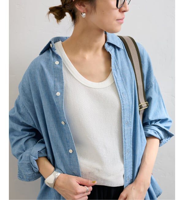 FRAMeWORK「≪追加予約≫メッシュタンクトップ」|タンクトップ|