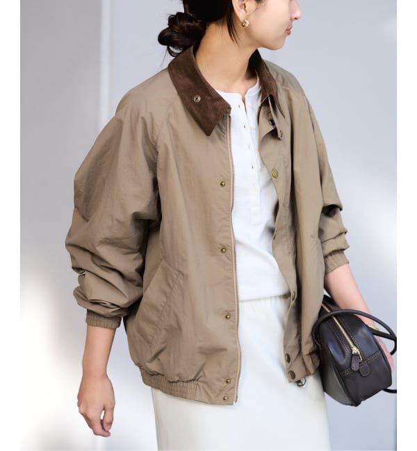 FRAMeWORK「BARBOUR/バブアー 別注TRANSPORT ブルゾン」|その他|ブラウン D