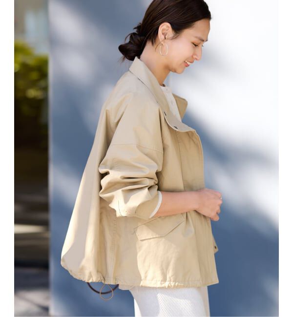 FRAMeWORK「≪手洗い可≫ホースクロススタンドブルゾン」|その他|