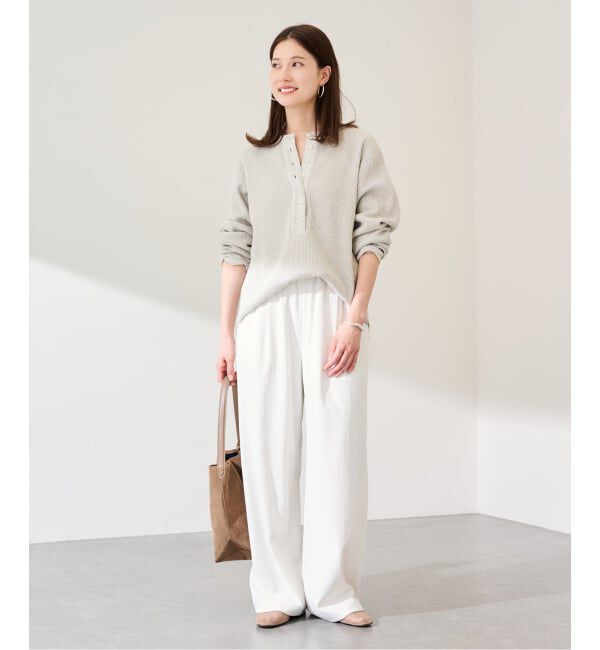 FRAMeWORK「ワッフルロンT」|Tシャツ・カットソー|