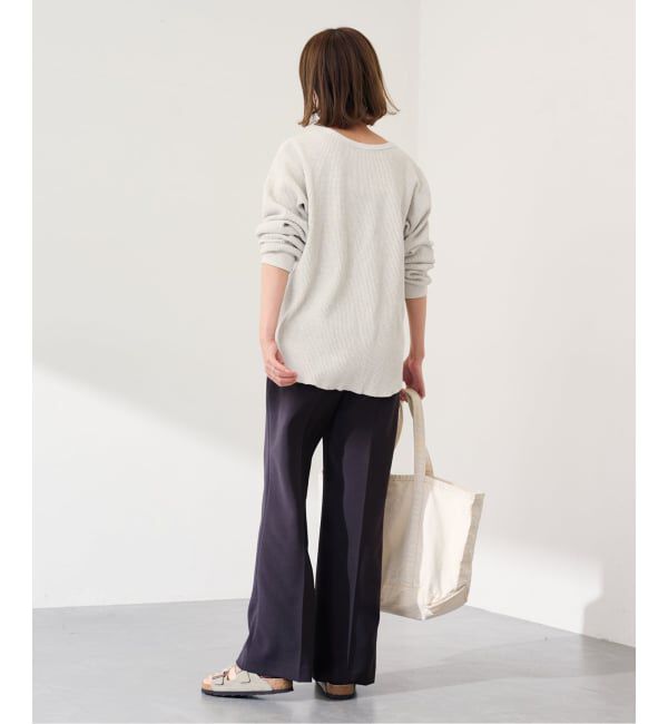 FRAMeWORK「ワッフルロンT」|Tシャツ・カットソー|