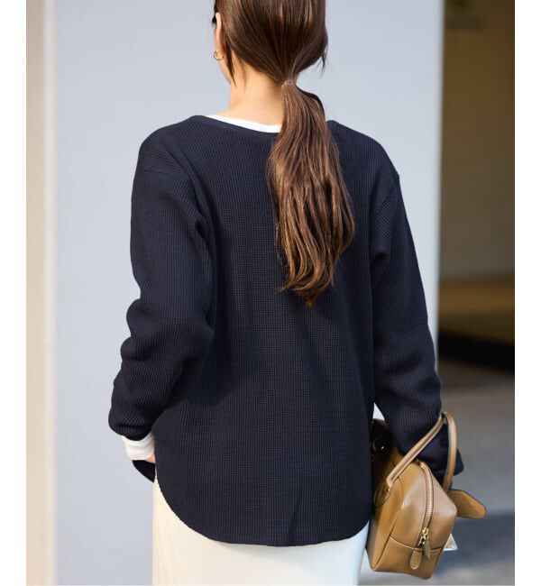 FRAMeWORK「ワッフルロンT」|Tシャツ・カットソー|