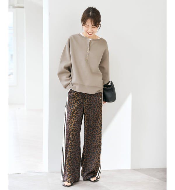 Spick and Span「《新色有り / 追加》メタルボタンヘンリーネックニット」|ニット・セーター|