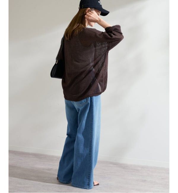 FRAMeWORK「≪一部カラーWEB限定 / 追加予約≫ウォッシャブルニュアンスワイドプルオーバー」|ニット・セーター|