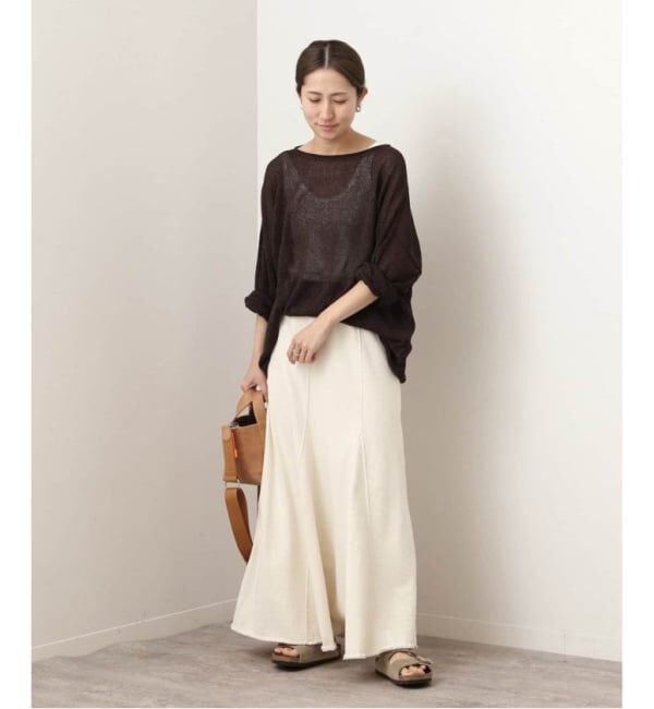 FRAMeWORK「≪一部カラーWEB限定 / 追加予約≫ウォッシャブルニュアンスワイドプルオーバー」|ニット・セーター|