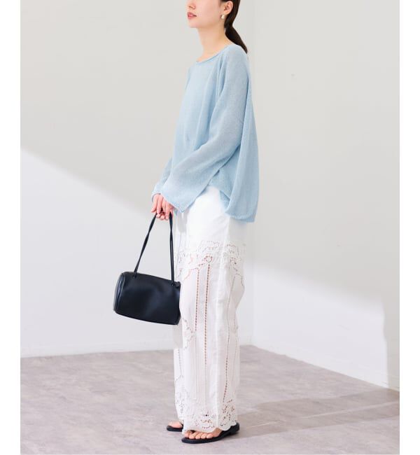 FRAMeWORK「≪一部カラーWEB限定 / 追加予約≫ウォッシャブルニュアンスワイドプルオーバー」|ニット・セーター|