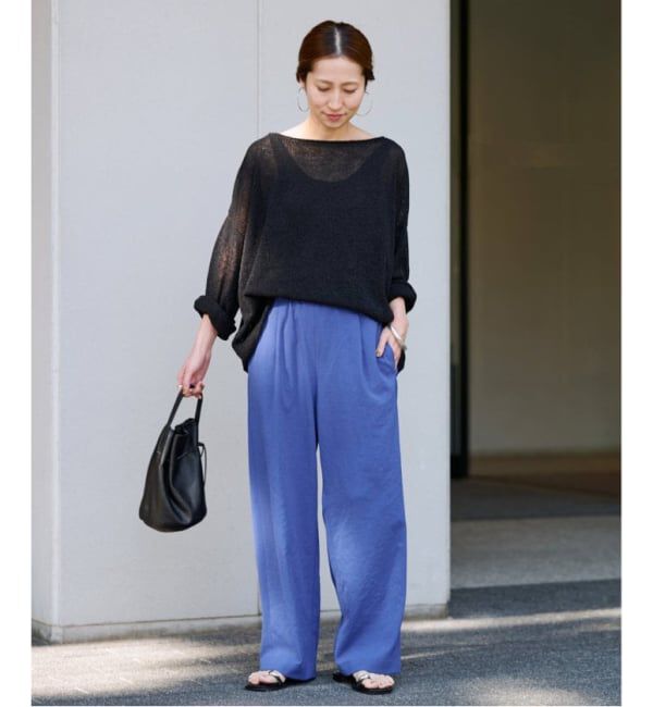 FRAMeWORK「≪一部カラーWEB限定 / 追加予約≫ウォッシャブルニュアンスワイドプルオーバー」|ニット・セーター|