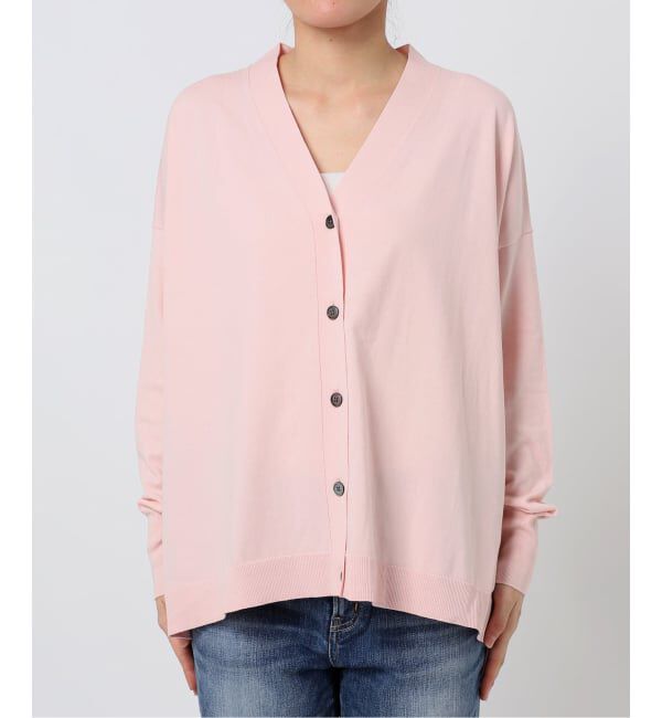 Spick and Span「Emil cotoni Vネックカーディガン」|カーディガン|
