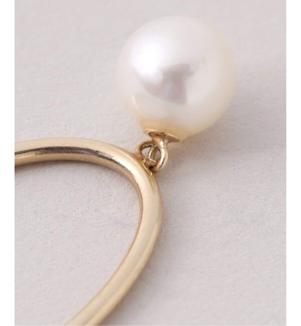 Lilas by Spick&Span「パールダエンイヤーカフ K10（片耳）」|イヤーカフ|