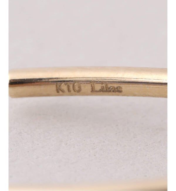 Lilas by Spick&Span「パールダエンイヤーカフ K10（片耳）」|イヤーカフ|