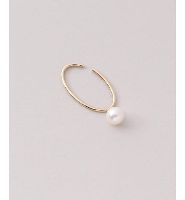 Lilas by Spick&Span「パールダエンイヤーカフ K10（片耳）」|イヤーカフ|