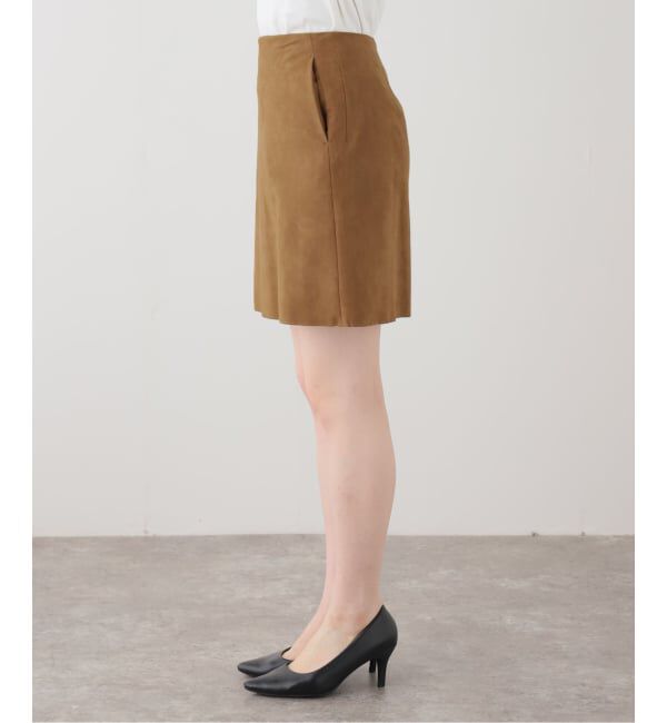 Spick and Span「フェイクスエードミニスカート」|スカート|