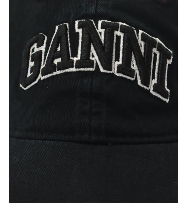U by SPICK&SPAN「GANNI / ガニー Washed Cotton Canvas Cap  Emb」|キャップ・キャスケット|