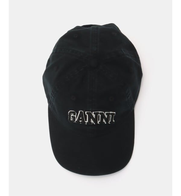 U by SPICK&SPAN「GANNI / ガニー Washed Cotton Canvas Cap  Emb」|キャップ・キャスケット|