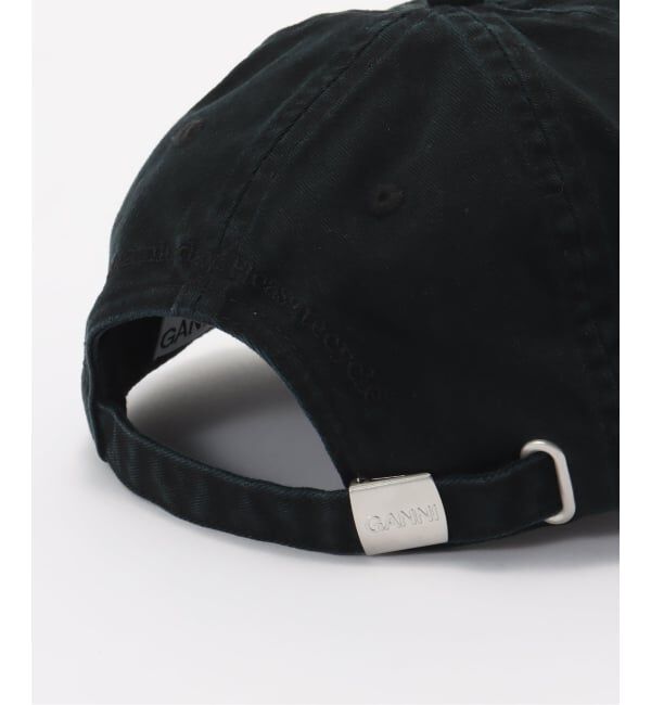 U by SPICK&SPAN「GANNI / ガニー Washed Cotton Canvas Cap  Emb」|キャップ・キャスケット|