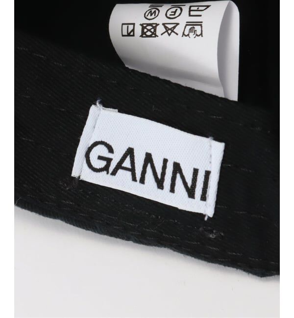 U by SPICK&SPAN「GANNI / ガニー Washed Cotton Canvas Cap  Emb」|キャップ・キャスケット|