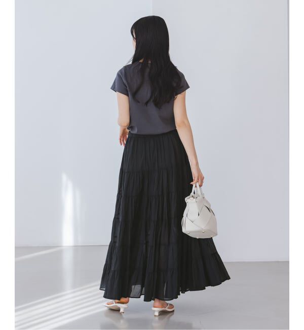 NOBLE「《予約》COUTURE D'ADAM/クチュールドアダム SushiVoile Tiered Skirt」|スカート|