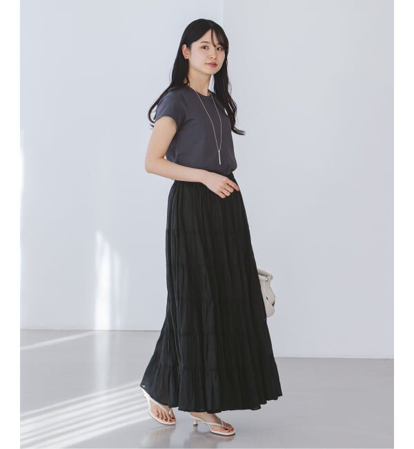 NOBLE「《予約》COUTURE D'ADAM/クチュールドアダム SushiVoile Tiered Skirt」|スカート|