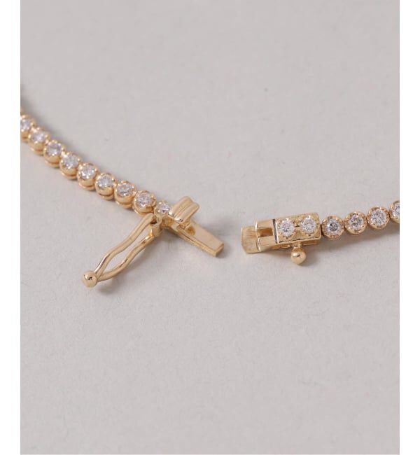 Lilas by Spick&Span「《予約》ダイヤテニスブレスレット1ct K18」|ブレスレット・バングル|