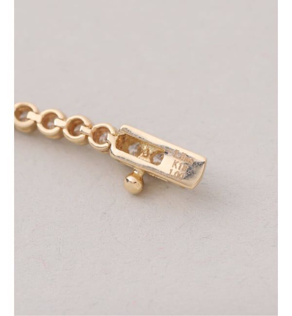 Lilas by Spick&Span「《予約》ダイヤテニスブレスレット1ct K18」|ブレスレット・バングル|