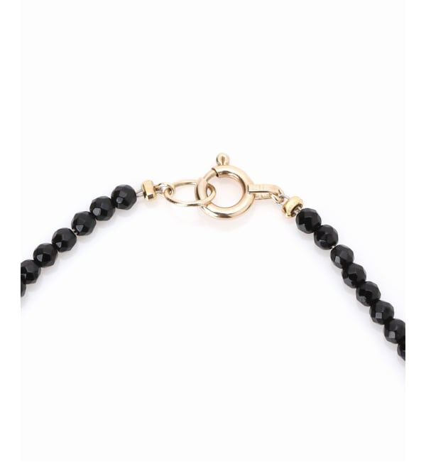 Lilas by Spick&Span「《予約》ゴールドパイプオニキスブレスレット K10」|ブレスレット・バングル|