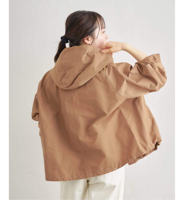 U by SPICK&SPAN「《WEB限定 / 追加予約》コットン/ナイロングログランフレアブルゾン」|ブルゾン・スタジャン|