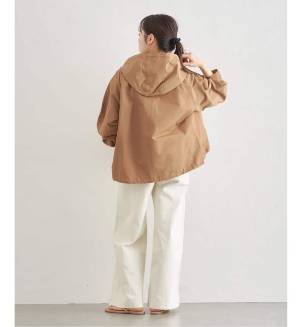 U by SPICK&SPAN「《WEB限定 / 追加予約》コットン/ナイロングログランフレアブルゾン」|ブルゾン・スタジャン|