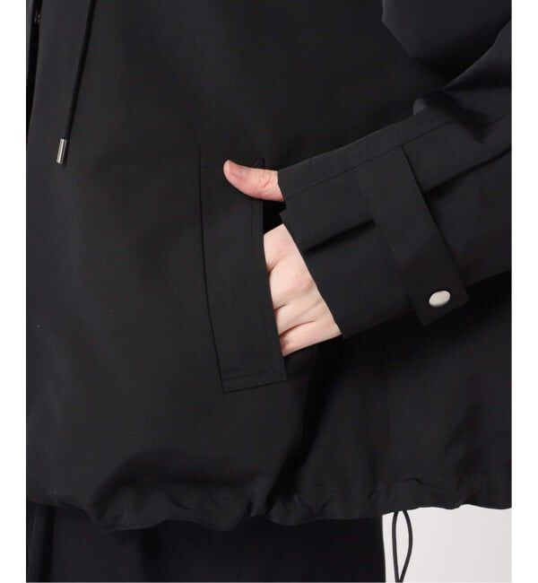 U by SPICK&SPAN「《WEB限定 / 追加予約》コットン/ナイロングログランフレアブルゾン」|ブルゾン・スタジャン|