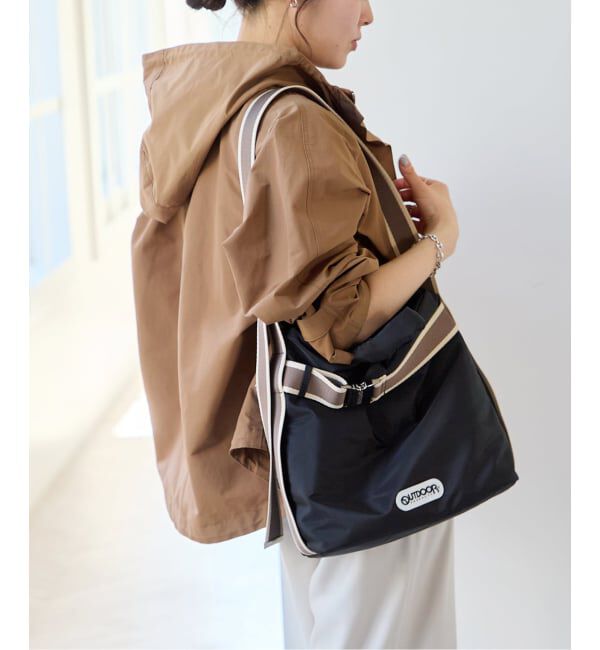 U by SPICK&SPAN「《WEB限定 / 追加予約》コットン/ナイロングログランフレアブルゾン」|ブルゾン・スタジャン|