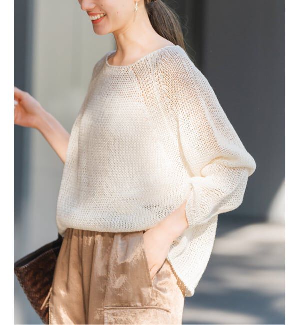 FRAMeWORK「≪追加≫LINEN CORD ニット 2」|ニット・セーター|